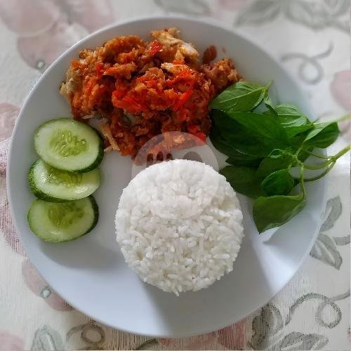 Cireng Goreng Saus Spicy menu Ayam Geprek Maryana, Baladewa