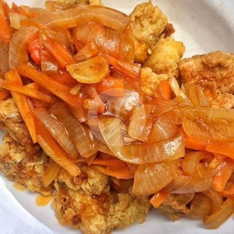 Sapo Tahu menu Warung Bakmi Sido Mampir, Banjarsari