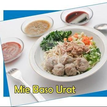 Mie Baso Urat Sedang menu Rumah Baso Echo 93, Ngamplang