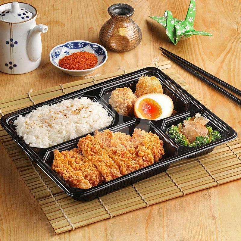 Chicken Katsu & Agedashi Tofu Bento menu Kimukatsu, Trans Studio Mall Bandung