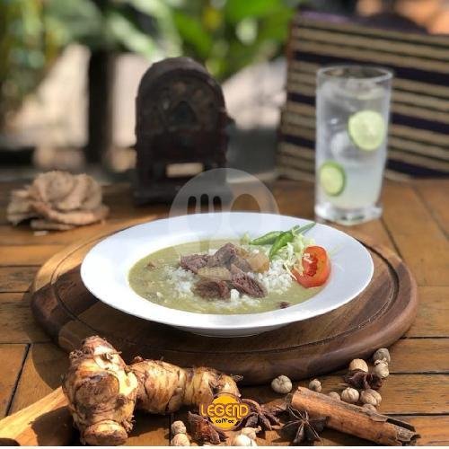 Kelapa Dingin menu Legend Coffee, Yogyakarta