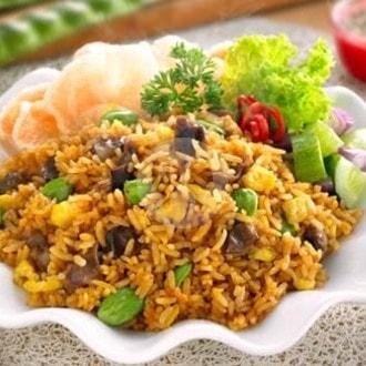 Nasi Goreng Ati Ampela Plus Pete menu Nasi Goreng Planet81, Soreang