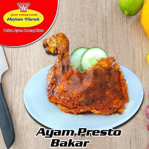 Ayam Presto Bakar Potong menu Ayam Tulang Lunak Hayam Wuruk, Gunawarman