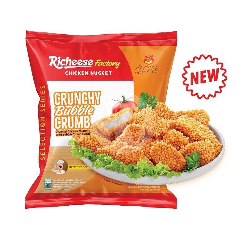 Nugget Classic Recipe Series 250gr menu Richeese Factory, Rawa Belong