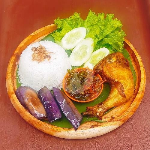 Pecel Ayam + Nasi menu Pecel Lele Bang Toyib, Pauh