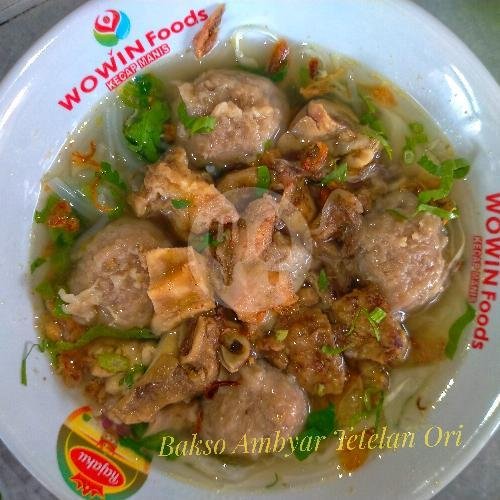 Bakso Ambyar Ori Kasar menu Bakso Ambyar Pak Sogol, Ngasem
