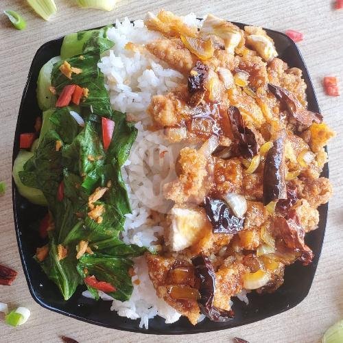 Nasi Ayam Saos Nanking menu Kwong Bing Chinese & Seafood, G-Walk