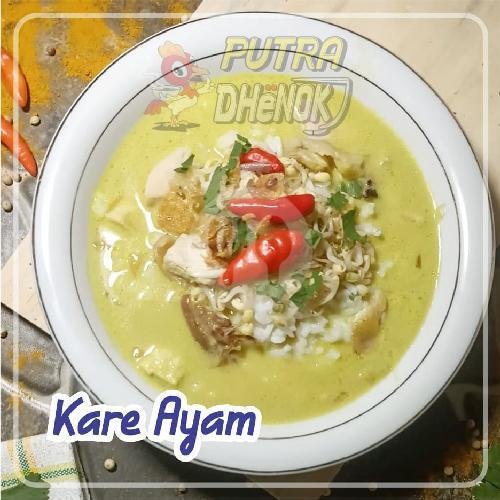 Kare Ayam menu Putra Dhenok, Sukoharjo