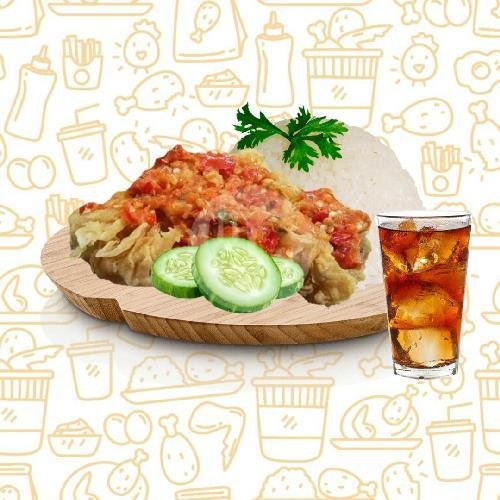 Paket 1 menu Boboy Chicken, Pattimura