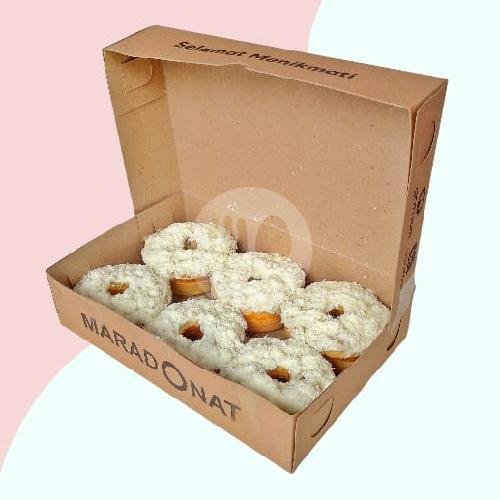 Es Kopi Susu Kesetiaan menu MARADONAT Martabak Donat, Rancaekek