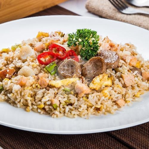 Bakmi Ayam + Bakso Ikan Belitung menu Bakmi AFU Pek Cham Kee, Petojo Sabangan