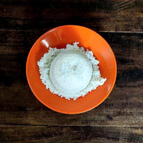 NASI PUTIH menu RM Siang Malam, Kediri