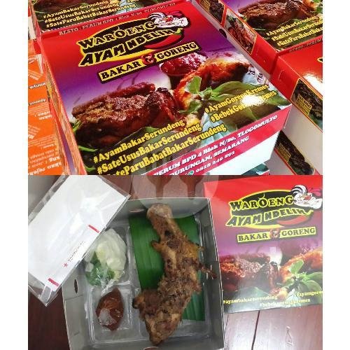 Nasi Dus Ayam Bakar menu Waroeng Ayam Ndelik