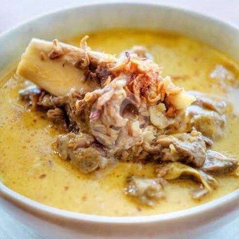 Nasi putih menu Sate Kambing Muda ''BALIBUL'' Khas Tegal, Kincang Wetan