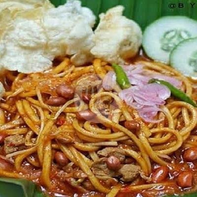 Mie Goreng Telor menu Mie Aceh Leman, Pondok Melati