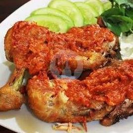 Ayam Penyet Kenyang Berdua menu Warnas Bi Ani, Sukahaji