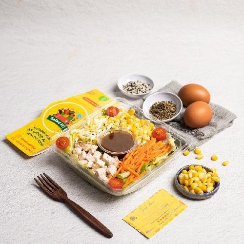 Grilled Chicken Salad menu Salad Fit, Penjaringan
