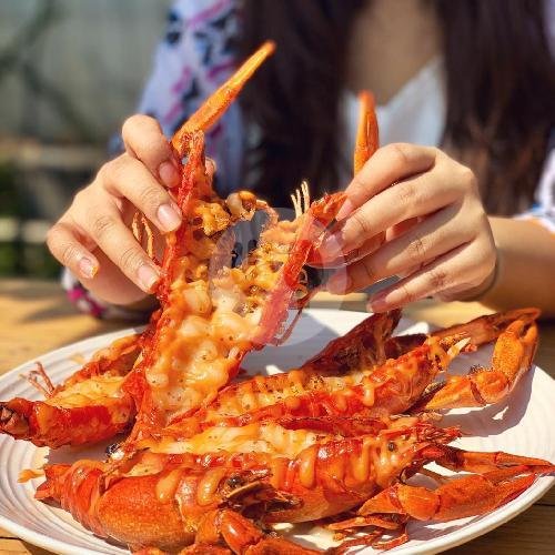 Udang menu Roemah Seafood, Terusan Pasir Koja
