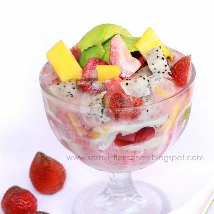 Manggo King Topping Manggo menu Berkah Juice, Plumbon