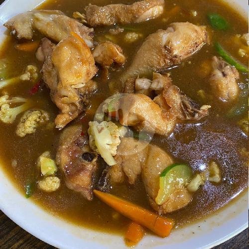 Capcay Goreng menu Mie Ayam Senjaya, Tebet