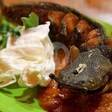 Pecel Lele+Nasi Uduk menu Pecel Lele Lapangan