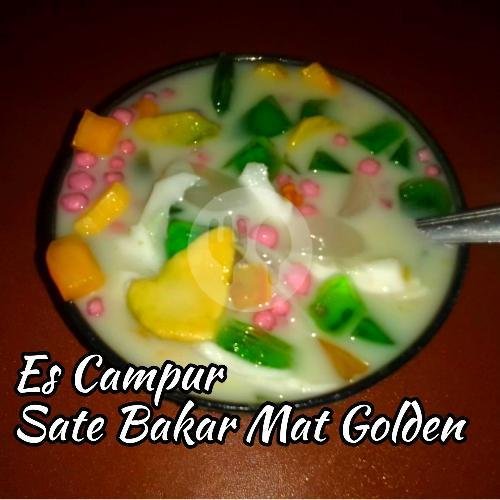 5 Tusuk Sate Kambing menu Sate Bakar - Mat Golden, Panca Tengah 3