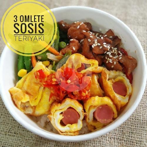 Ricebowl 3 Omlet Udang Free Es Teh menu Kepiting Brebes, Brebes Kota