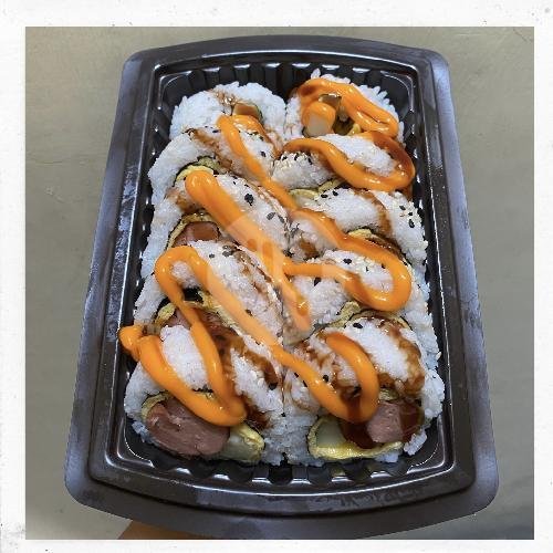 Bourak Fries menu Sushi Kuro Dan Bourak King, Dempo