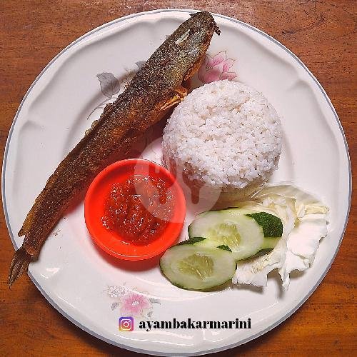 Ayam Kremes menu Ayam Bakar Marini