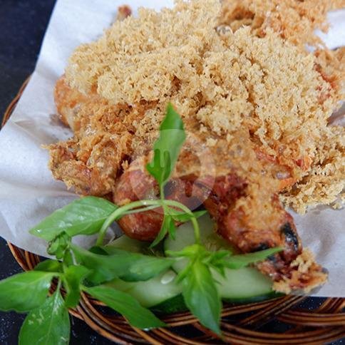 Ayam Goreng Kremes  1/2 ekor menu Warung Apung Rahmawati, Lontar Baru