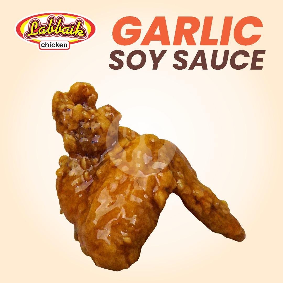 Garlic Soy Sauce Paha Bawah menu Labbaik Chicken, Soreang