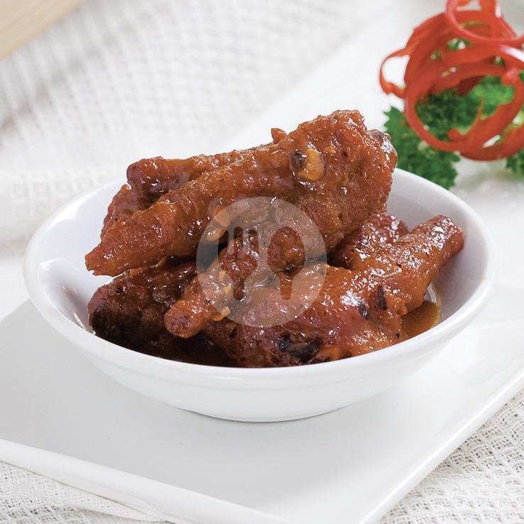 Wuntun dengan Saus Pedas (Udang & Ayam) menu Din Tai Fung (Noodle Bar), Kota Kasablanka