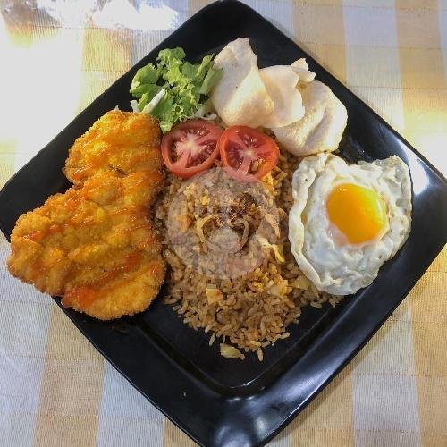 Indomie Goreng Chicken Katsu/Nugget/Udang/Bakso menu Bofet Kubang Family, Raya Siteba