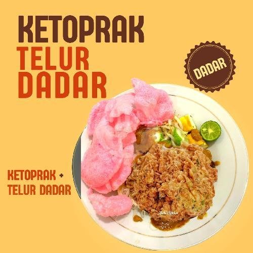 Ketoprak Telur Dadar menu Ketoprak Cisewu, Ciumbuleuit