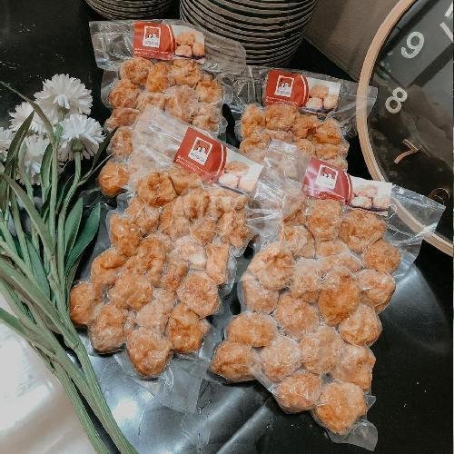 Vacuum Bakwan Goreng Ayam Udang menu Bakwan Goreng Pecindilan, Pasar Atom