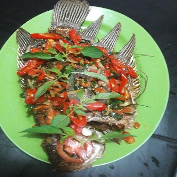 Gurami Pesmol menu RM Pondok Apung, Rogojampi