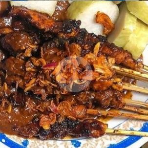 Sate Ayam Campur Kulit menu Sate Ayam Madura Mama Mia, Margaluyu