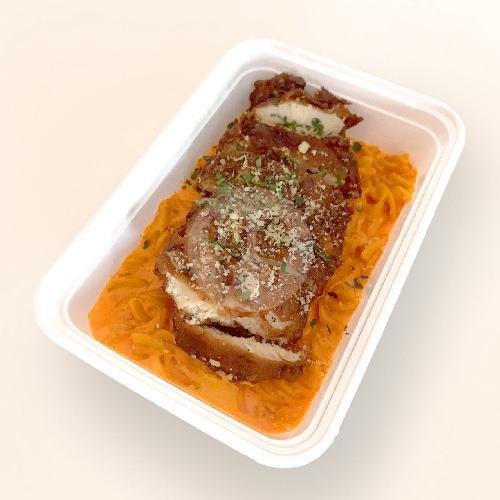 Pepperoni Chicken Butter Rice menu Saltboy Steak To Go, Menteng