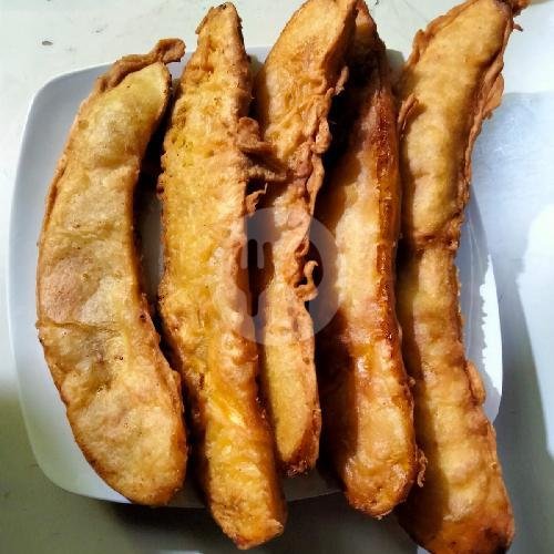 Pisang Goreng Tanduk Susu+Keju menu Pisang Goreng Tanduk Kedaton, Jl Panjaitan Madiun