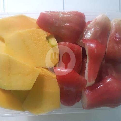 3buah, Jambu,Mangga,nanas,650ml. menu Rujak Buah Kacang Atom, Cipete Utara