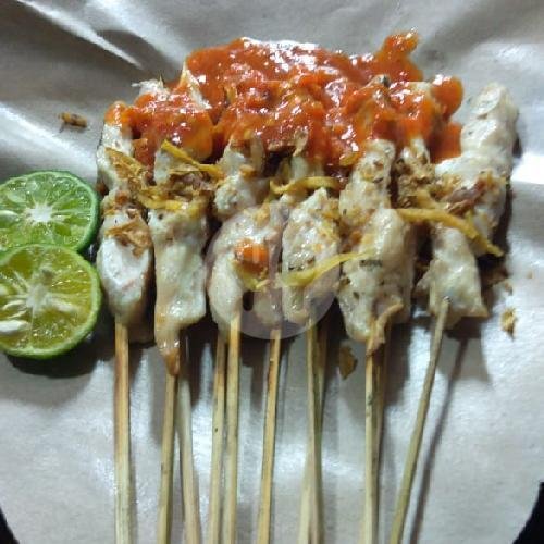 Sate Daging Campur Kulit Porsi 30 Tusuk menu Sate Taichan Mas Boby, Blok M Cabang Senayan, Blok M
