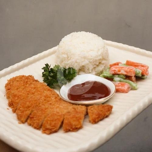 Chicken Katsu French Fries With Bbq Sauce menu LKG Kitchen, Ikan Mujair