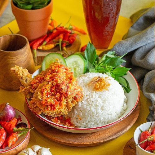Paket Ayam Geprek Sayap ( Semok Geprek A) menu Ayam Semok, Klojen
