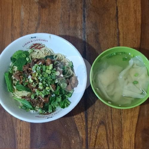 Mie Ayam Bakso Pangsit Basah menu Mie Ayam dan Mie Ayam Bakso Mas Agus, Veteran