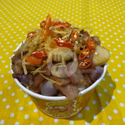 Mie UP Spesial menu Cipork Keriyuk, Panjang Jiwo