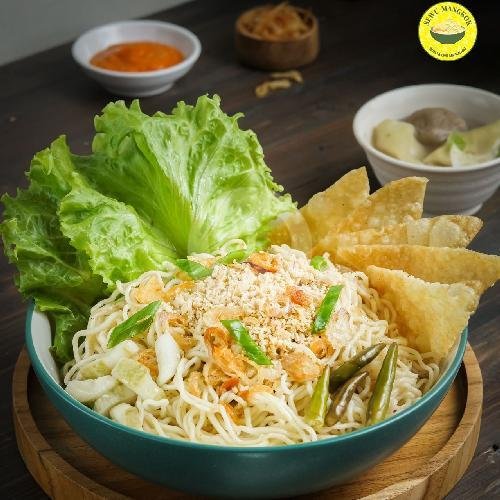 Cwie Mie Ayam Original Pangsit Rebus menu Sewu Mangkok, Rawamangun