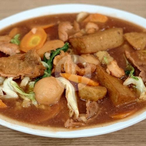 Pangsit Viral ala Le Gino menu Omah Bakso & Mie Mr. Jonk, Petudungan