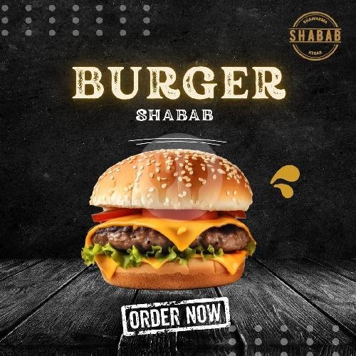 Es Tea menu Shawarma Kebab Shabab, Pabean Cantikan