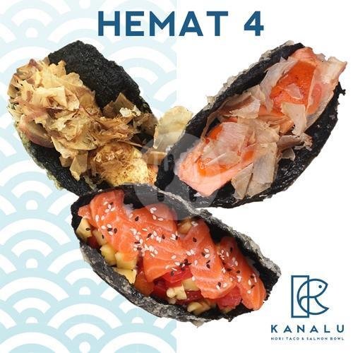 Aburi Beef Nigiri Nori Taco menu Kanalu Nori Taco, Pakuwon Mall