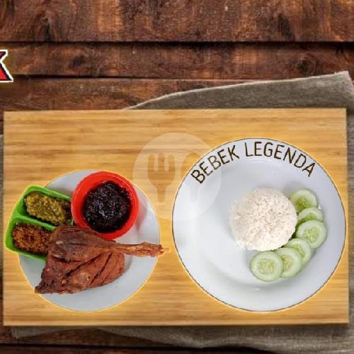 nasi bebek+ati ampela bebek menu Nasi Bebek Legenda Madura, Bendungan Hilir